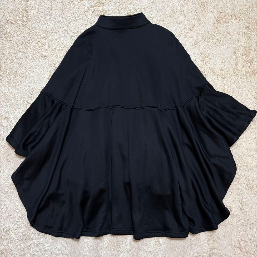 【レア✨️】sov. ソブ AKKOコラボ ブラック ポンチョケープ