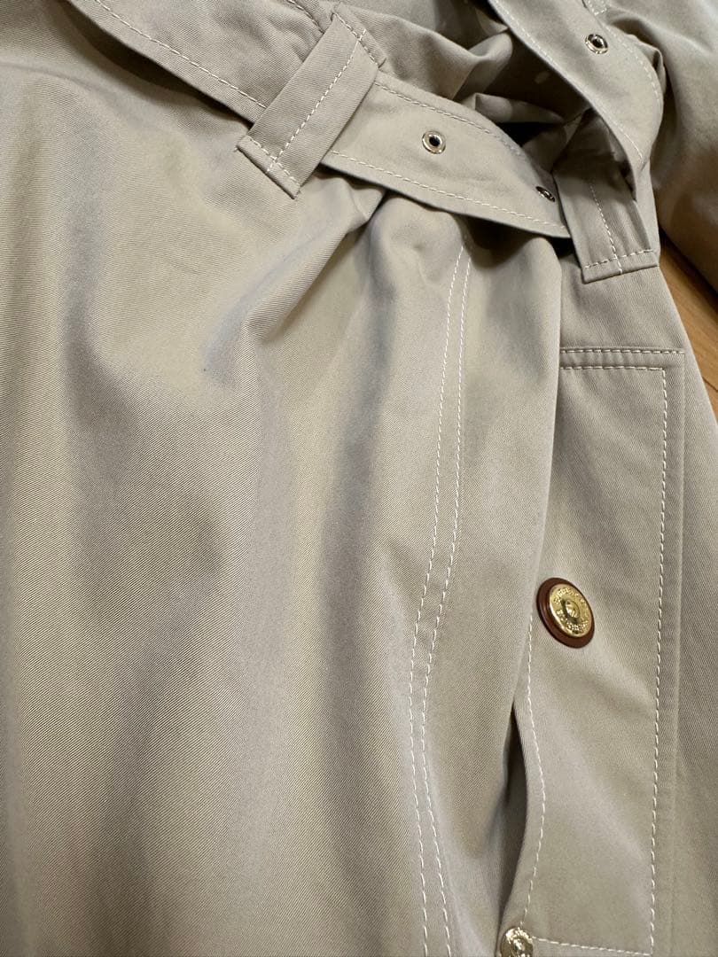 BURBERRY トロピカルギャバジン トレンチコート ユニコーン柄 Sサイズ