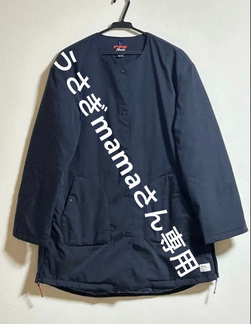 NANGA ナンガ ノーカラーダウンジャケット 美品