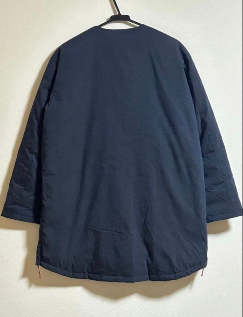 NANGA ナンガ ノーカラーダウンジャケット 美品