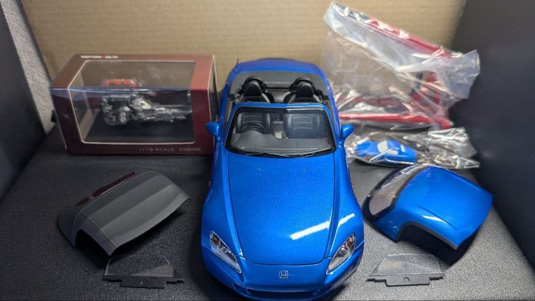 モーターヘリックス 1/18 ホンダ S2000
