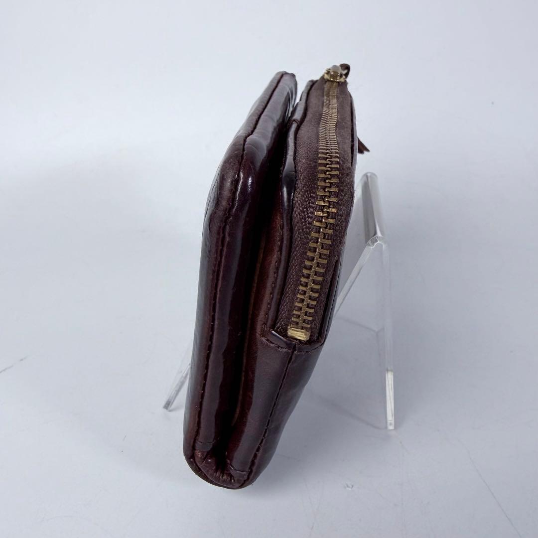 こまつな PORTERSOAK 二つ折りオールレザー コンパクトウォレット