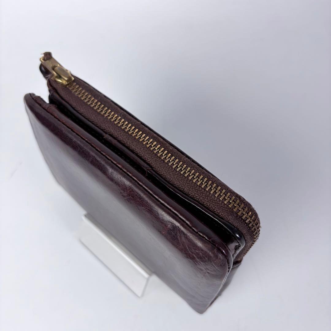 こまつな PORTERSOAK 二つ折りオールレザー コンパクトウォレット