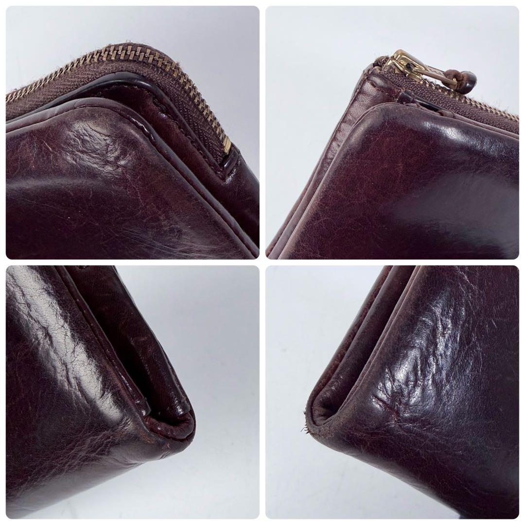 こまつな PORTERSOAK 二つ折りオールレザー コンパクトウォレット