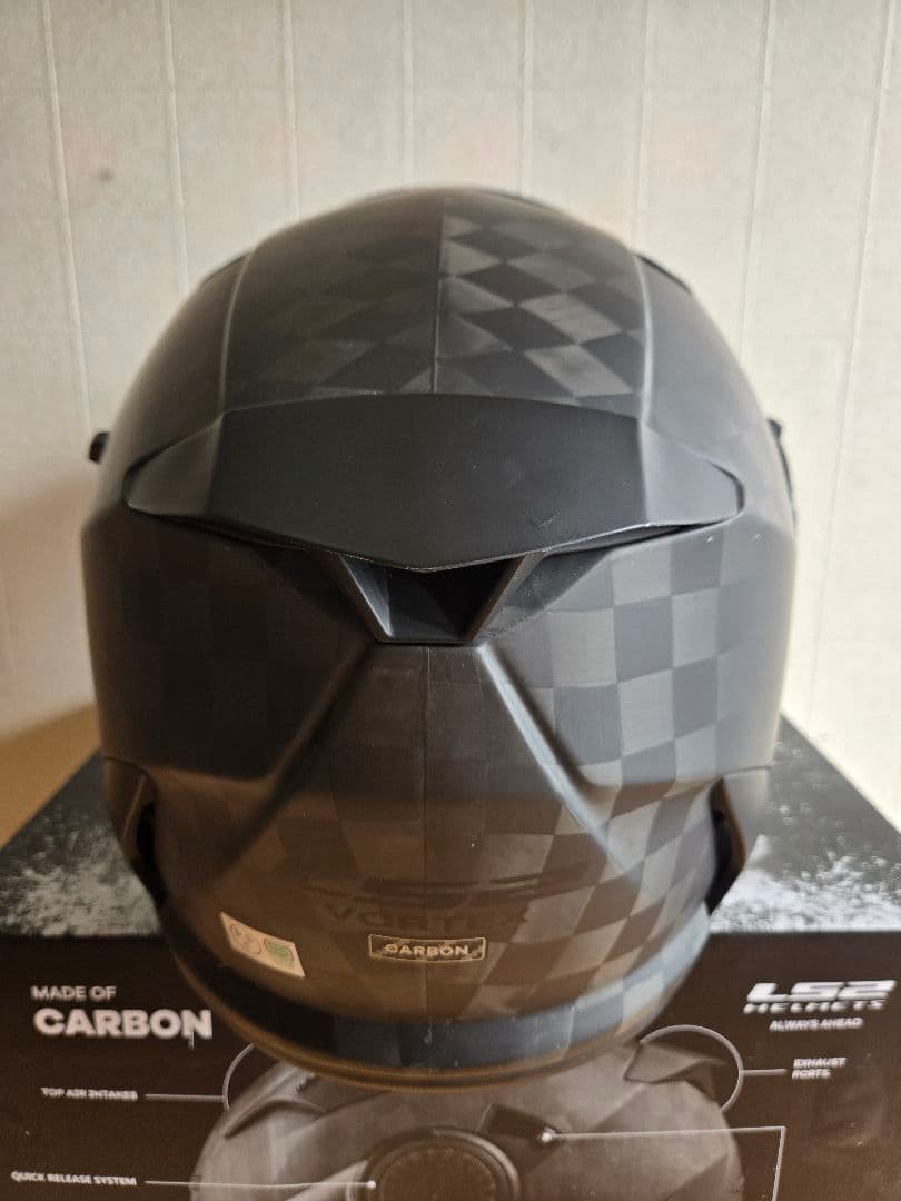 LS2 VORTEX カーボン システムヘルメット XLサイズ Mサイズ相当
