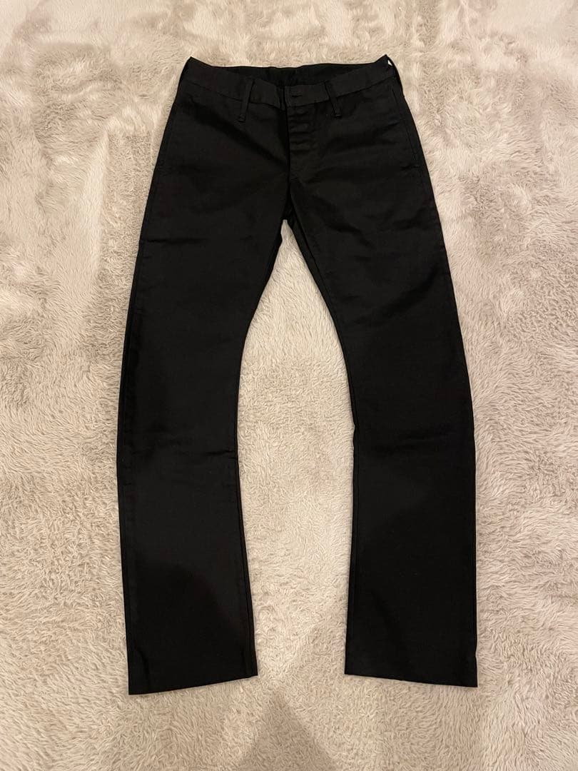 WJK バナナチノ　ブラック チノパン