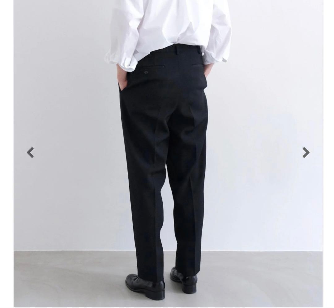 週末限定　HEUGN \"e\" 2 PLEATED TROUSERS