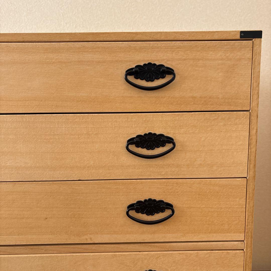 【送料込み】着物箪笥　桐箪笥　着物収納　6段　アクあり