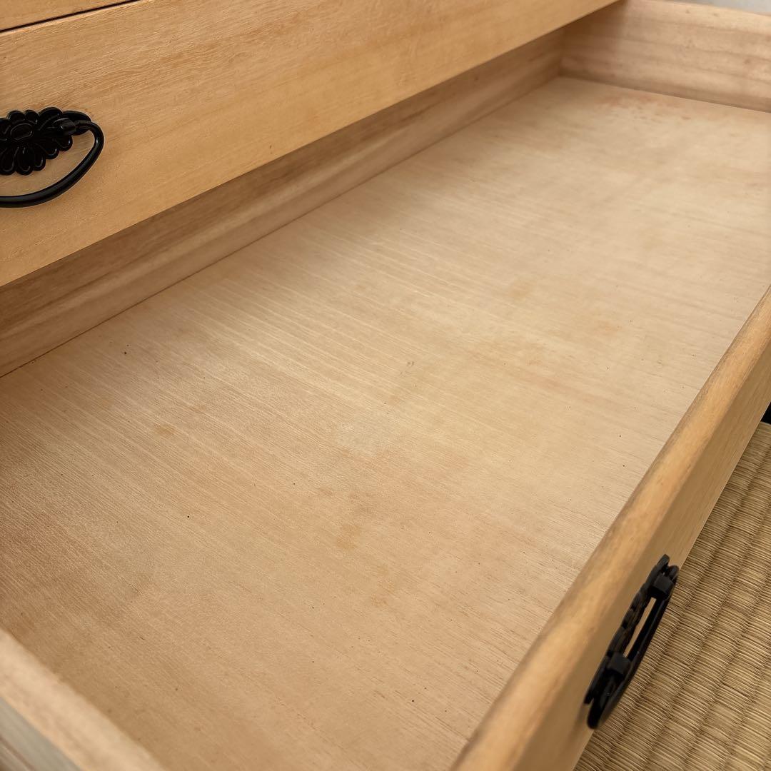 【送料込み】着物箪笥　桐箪笥　着物収納　6段　アクあり