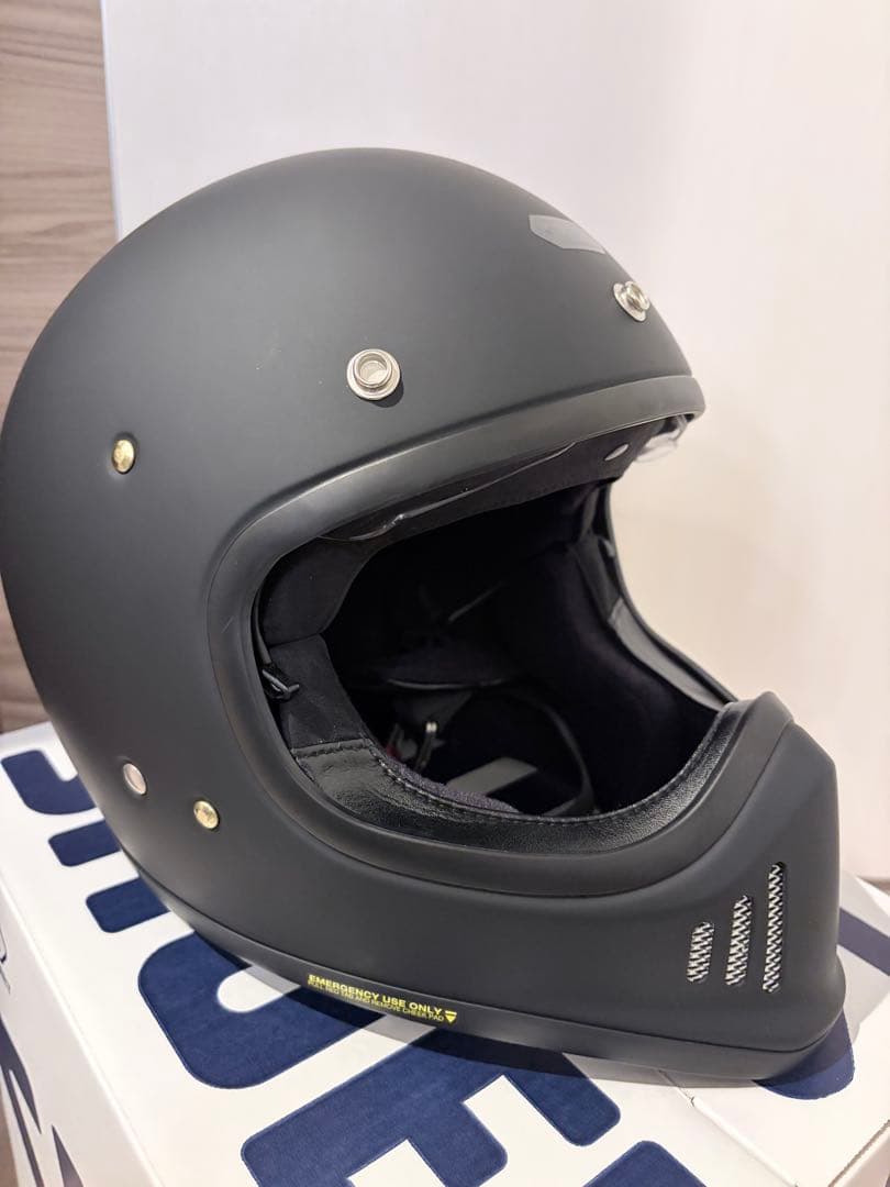 【極美品】SHOEI ex-zero マットブラック　Mサイズ