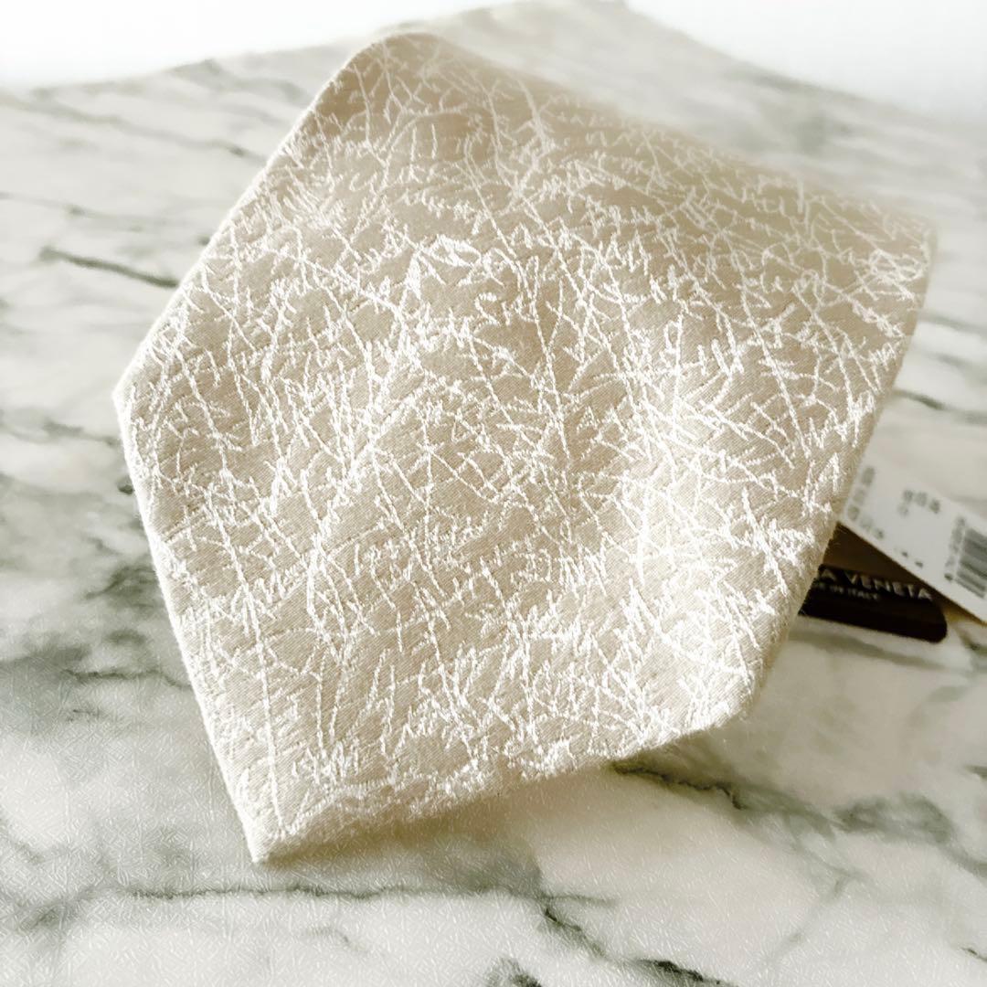 ✨未使用タグ付き✨ボッテガヴェネタ　ダメージ加工　ヴィンテージ風　ネクタイ