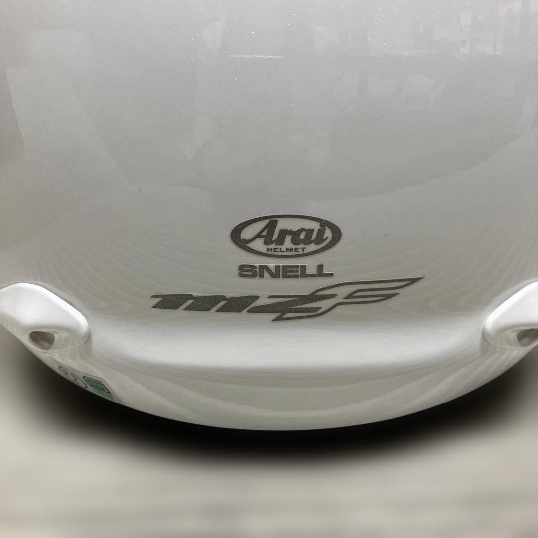 Arai グラスホワイト ジェットヘルメット65-66cm XXL【1】