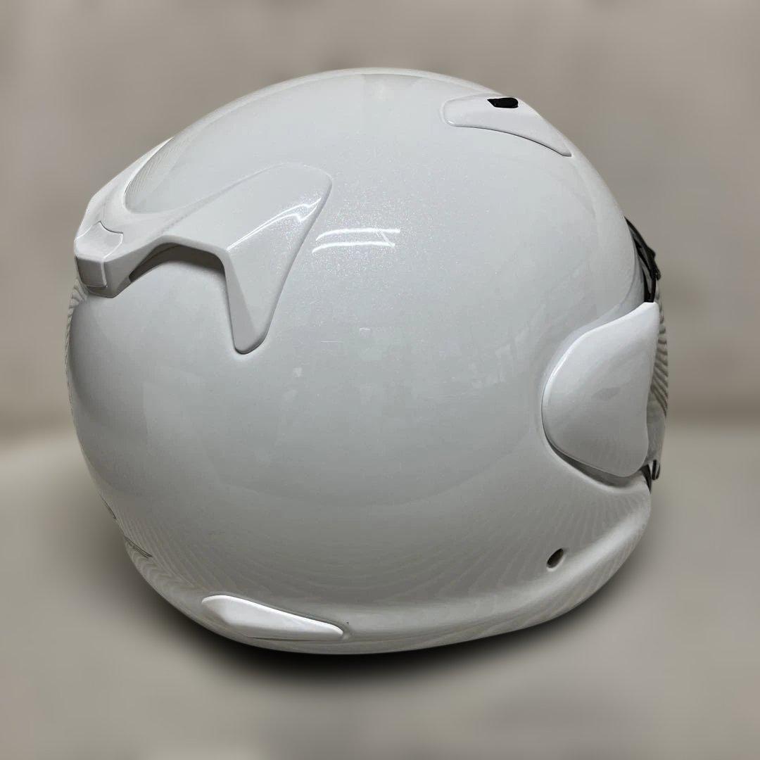 Arai グラスホワイト ジェットヘルメット65-66cm XXL【1】