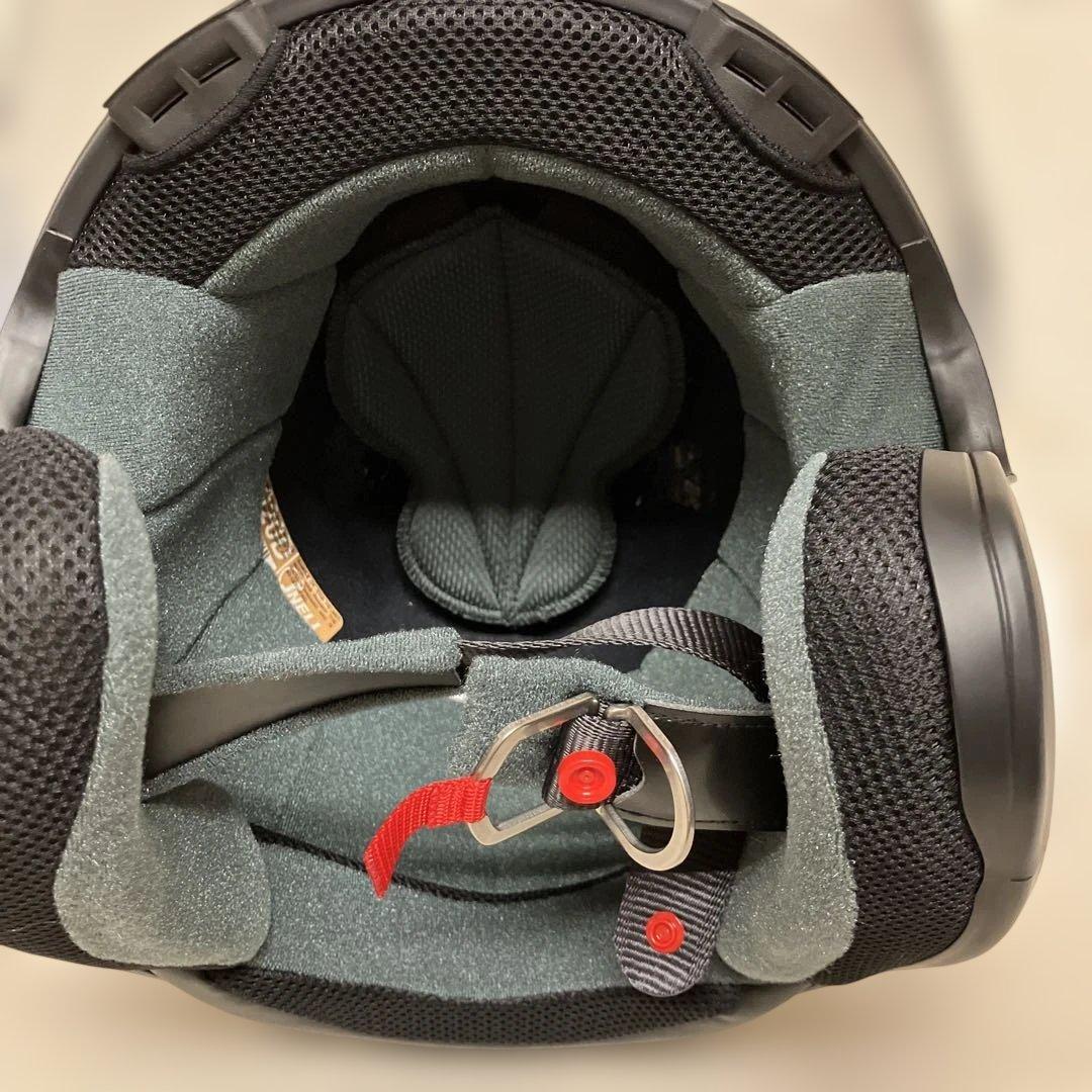 Arai グラスホワイト ジェットヘルメット65-66cm XXL【1】