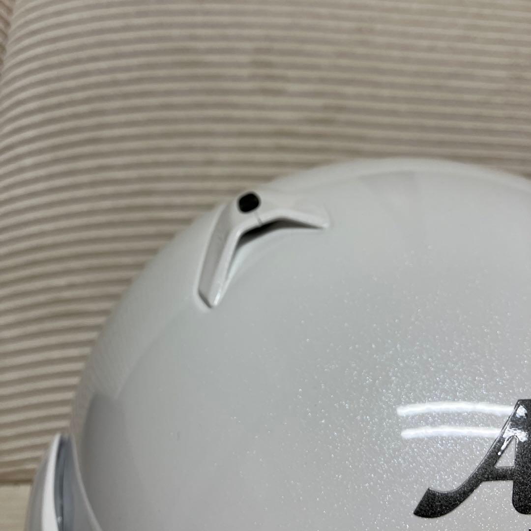 Arai グラスホワイト ジェットヘルメット65-66cm XXL【1】