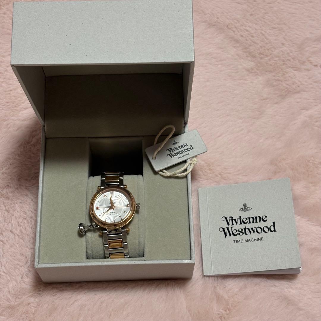 Vivienne Westwood 腕時計 シルバー/ローズゴールド