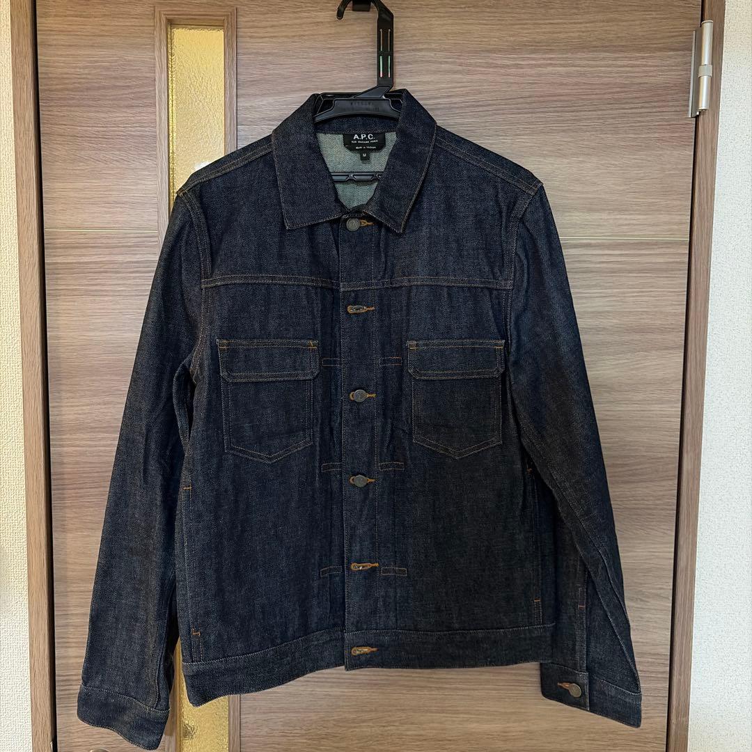 A.P.C. ダークブルー デニムジャケット M