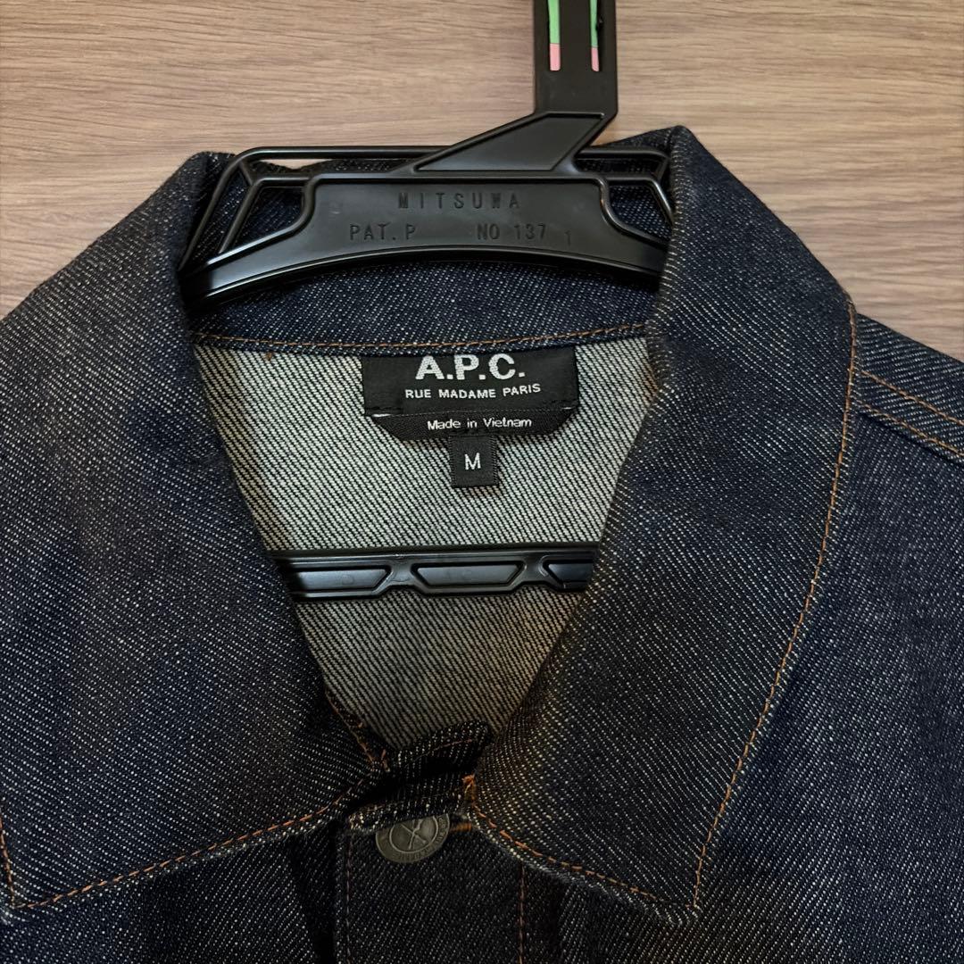 A.P.C. ダークブルー デニムジャケット M