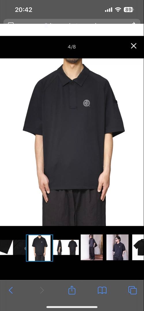 ファイナルセールMoutReconTailor マウトリーコンテイラーポロシャツ