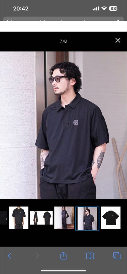 ファイナルセールMoutReconTailor マウトリーコンテイラーポロシャツ