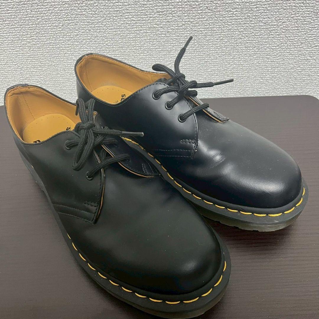 ドクターマーチン 3ホール UK6（25〜25.5cm）ブラック WY004