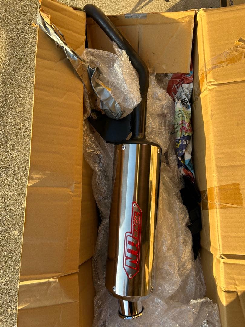 スマートディオ　マフラー