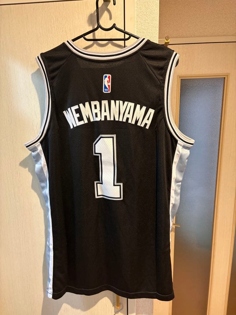 NBA スパーズ　ウェンバンヤマ　ユニフォームパンツセット