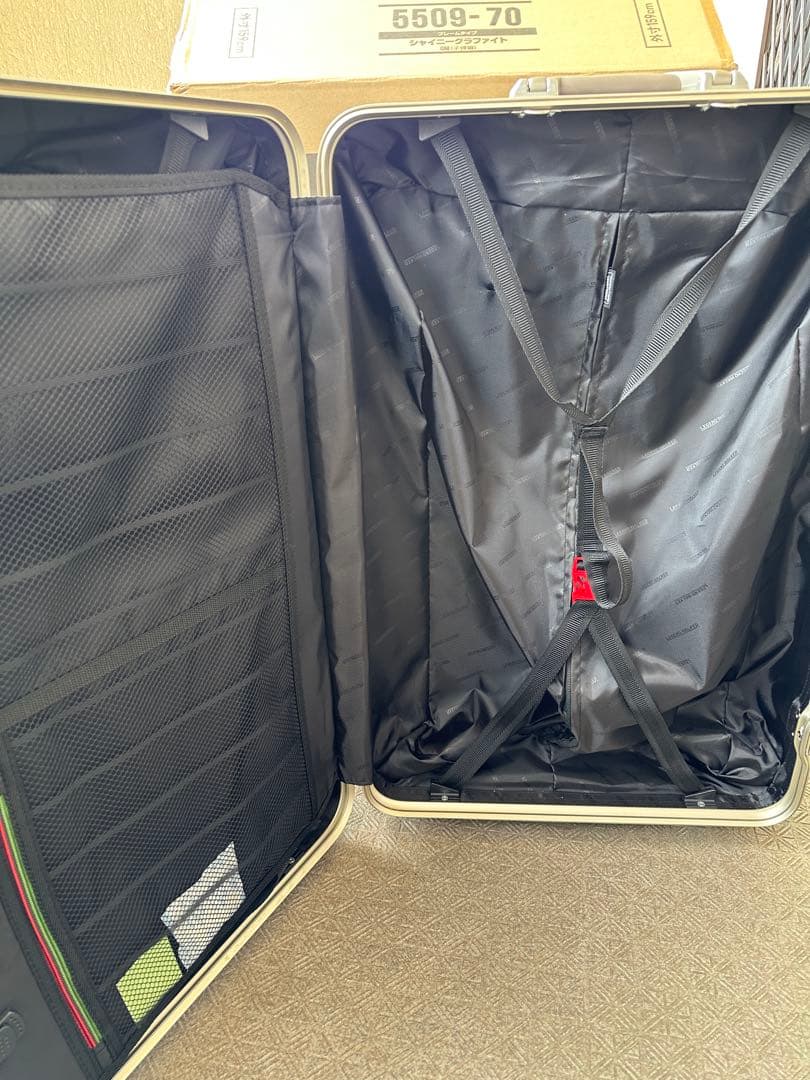 レジェンドウォーカー スーツケース L 83L シャイニーグラファイト 5509