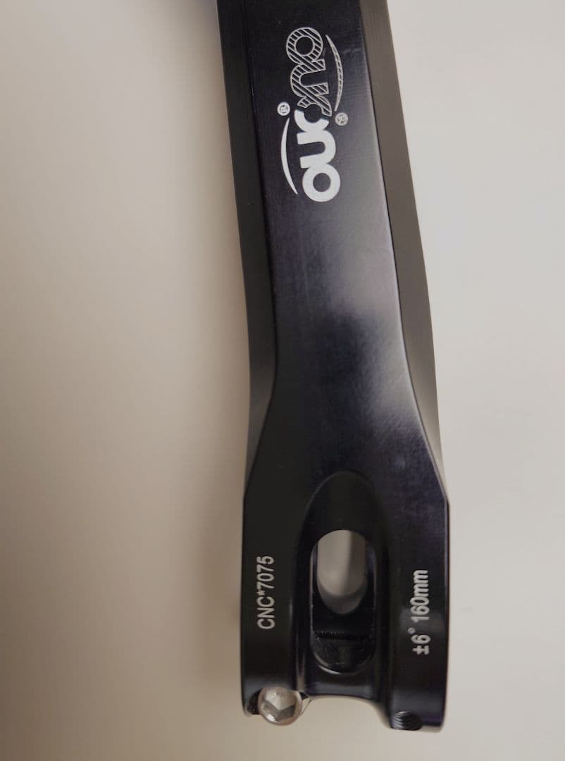 高剛性アルミ CNC7075 ロングステム 、６°