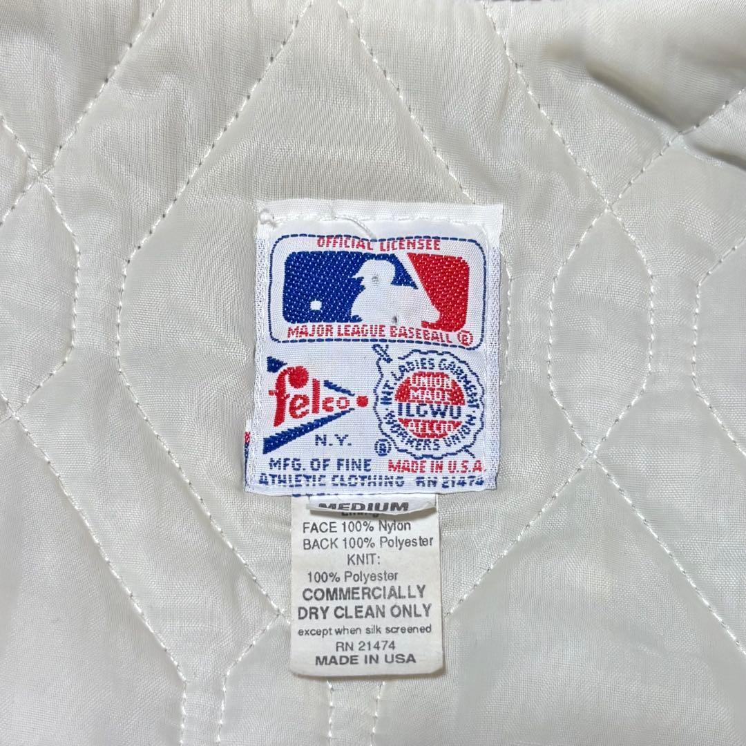 90s MLB Los Angeles Dodgers スタジャン ブラック
