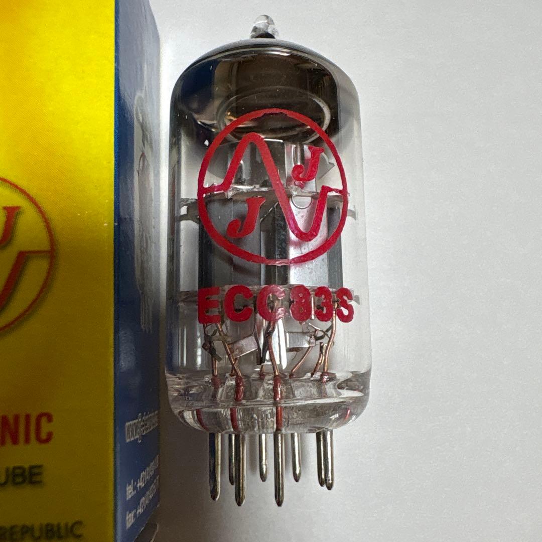 真空管 ECC83 テレフンケン，JJ×2本，ECC82×2本 メーカー不明