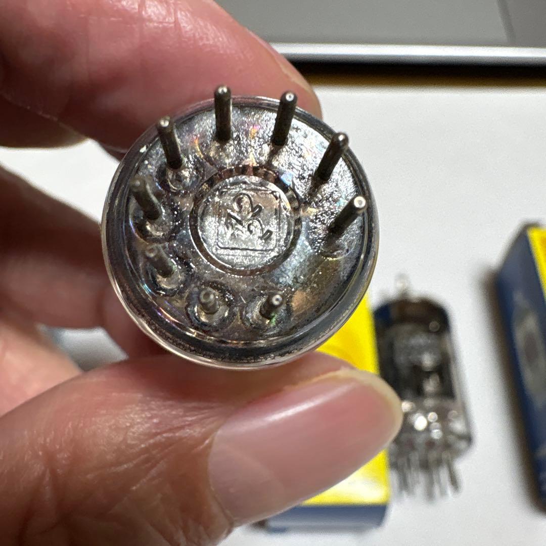 真空管 ECC83 テレフンケン，JJ×2本，ECC82×2本 メーカー不明