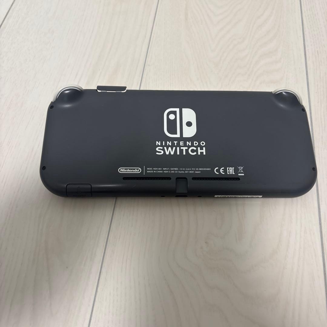 Nintendo Switch Lite グレー 本体 ACアダプターケ