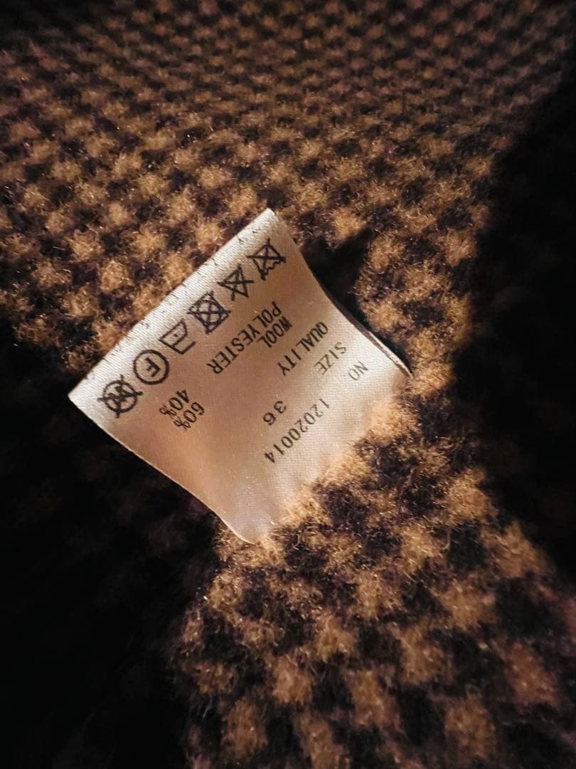 極美品 todayful ウール ロングコート ブラウン サイズ36