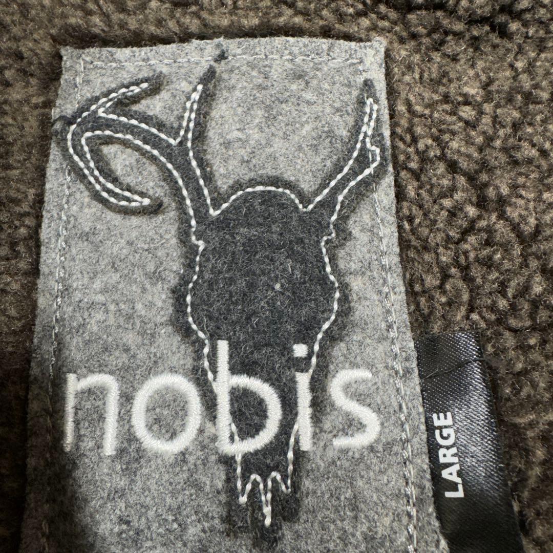 超希少　タグ付き未使用　nobis 100%LAMBSWOOL ジャケット