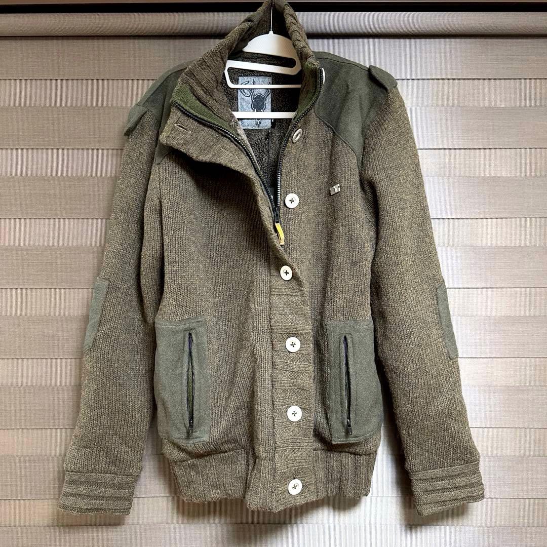 超希少　タグ付き未使用　nobis 100%LAMBSWOOL ジャケット