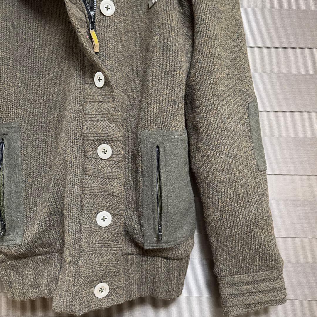 超希少　タグ付き未使用　nobis 100%LAMBSWOOL ジャケット