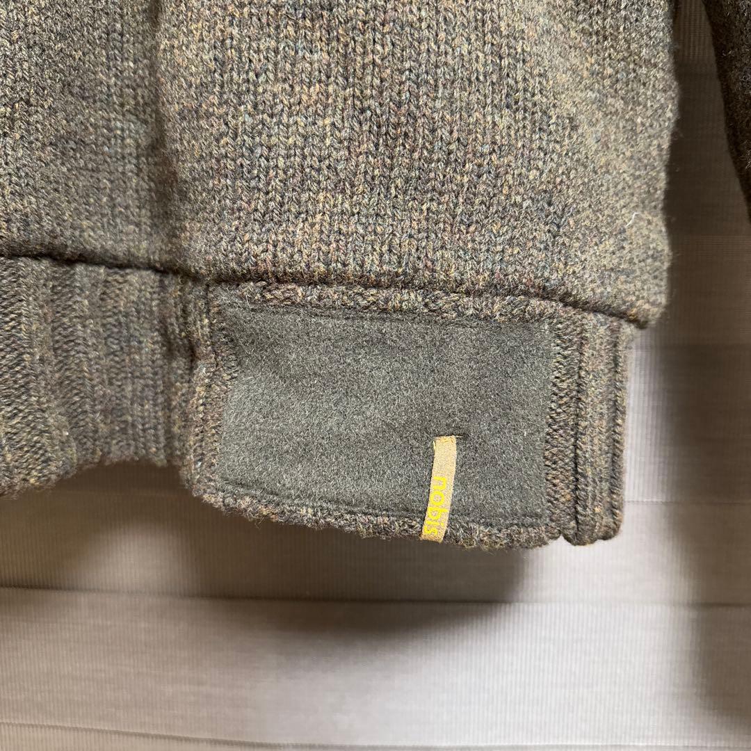 超希少　タグ付き未使用　nobis 100%LAMBSWOOL ジャケット
