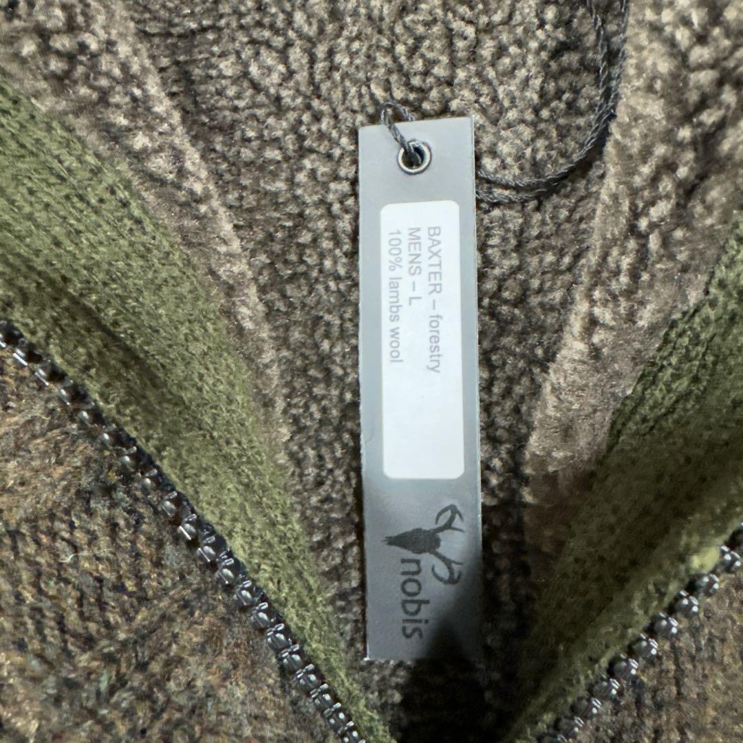 超希少　タグ付き未使用　nobis 100%LAMBSWOOL ジャケット