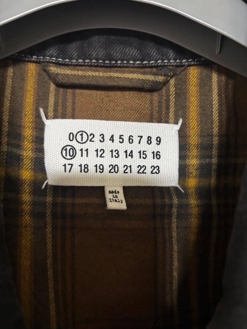 Maison Margiela ブラックデニム カバーオール 46 タグ付き