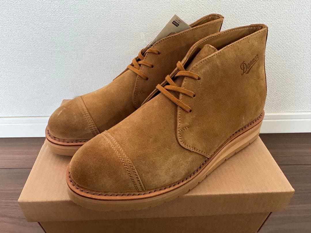 新品未使用 ダナー×ホワイトマウンテニアリング スウェードブーツ US8.5