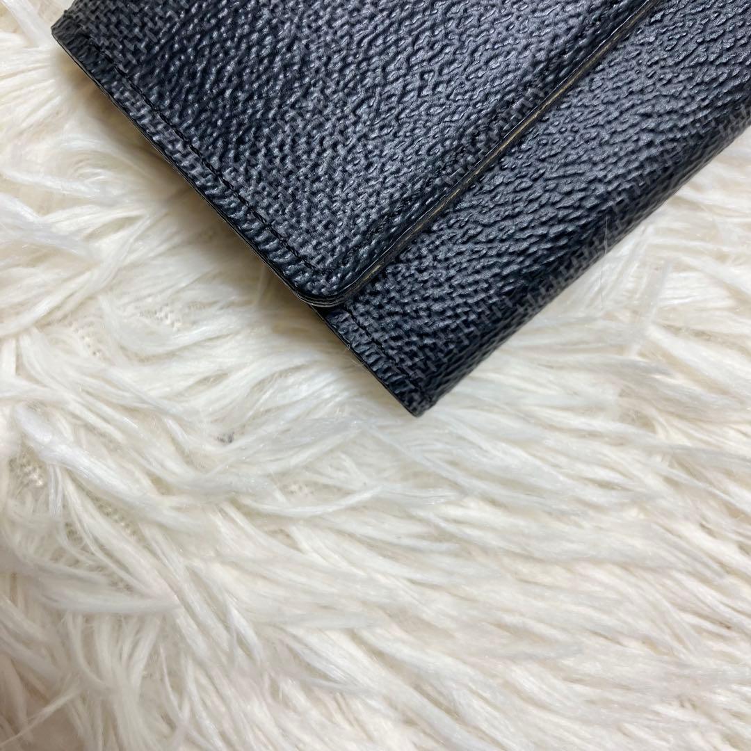 【極美品】ルイヴィトン＊ダミエグラフィット6連キーケース N62662