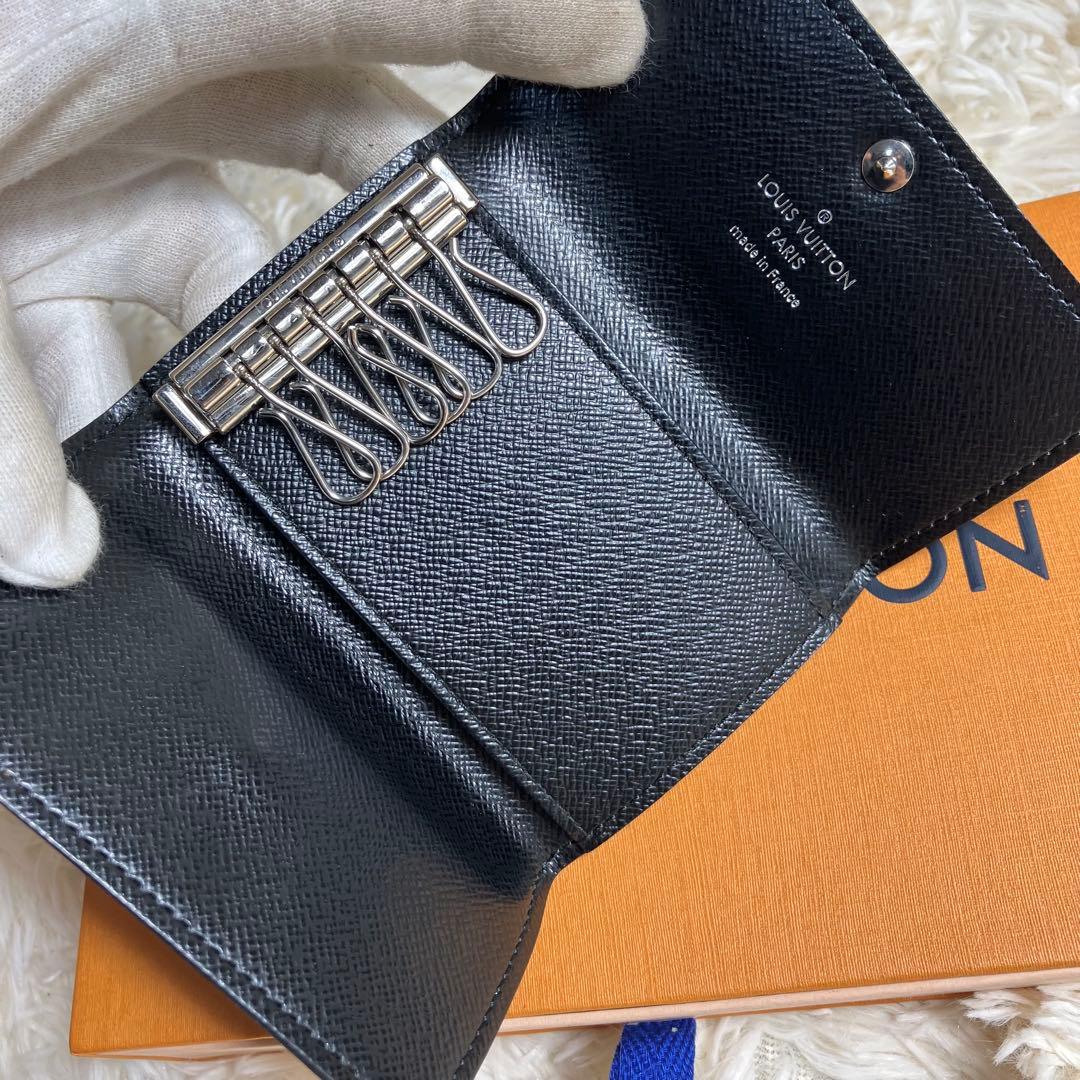 【極美品】ルイヴィトン＊ダミエグラフィット6連キーケース N62662