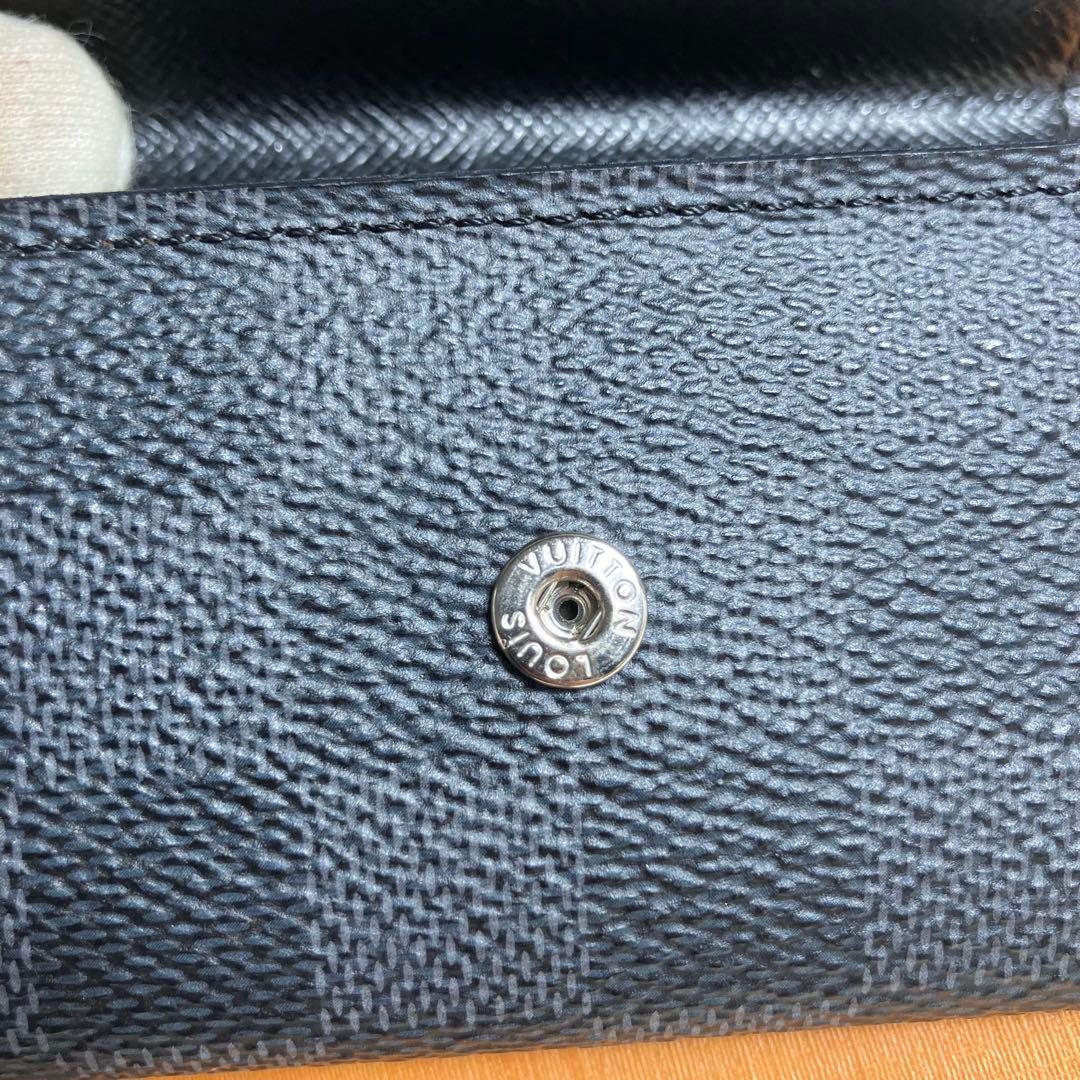【極美品】ルイヴィトン＊ダミエグラフィット6連キーケース N62662