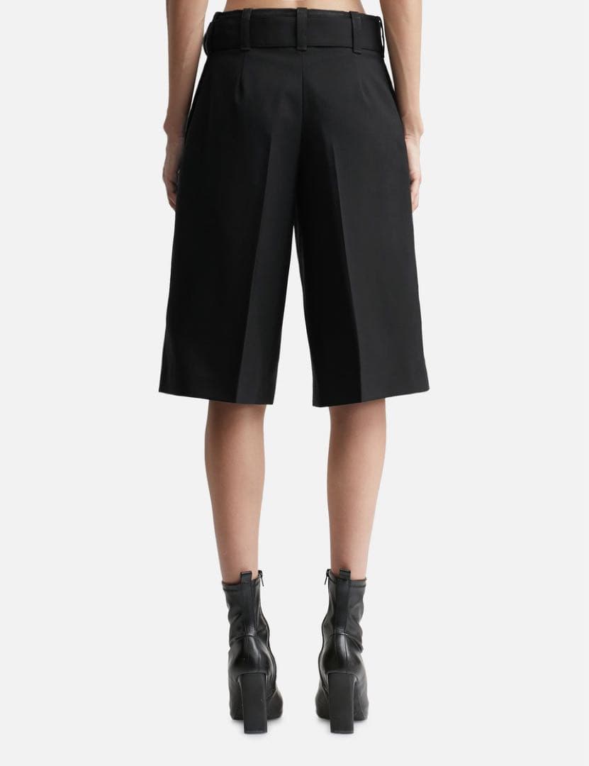 JIL SANDER ベルテッドショーツ