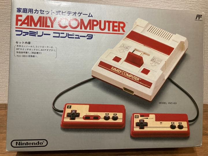 任天堂　ファミリーコンピューター未使用品
