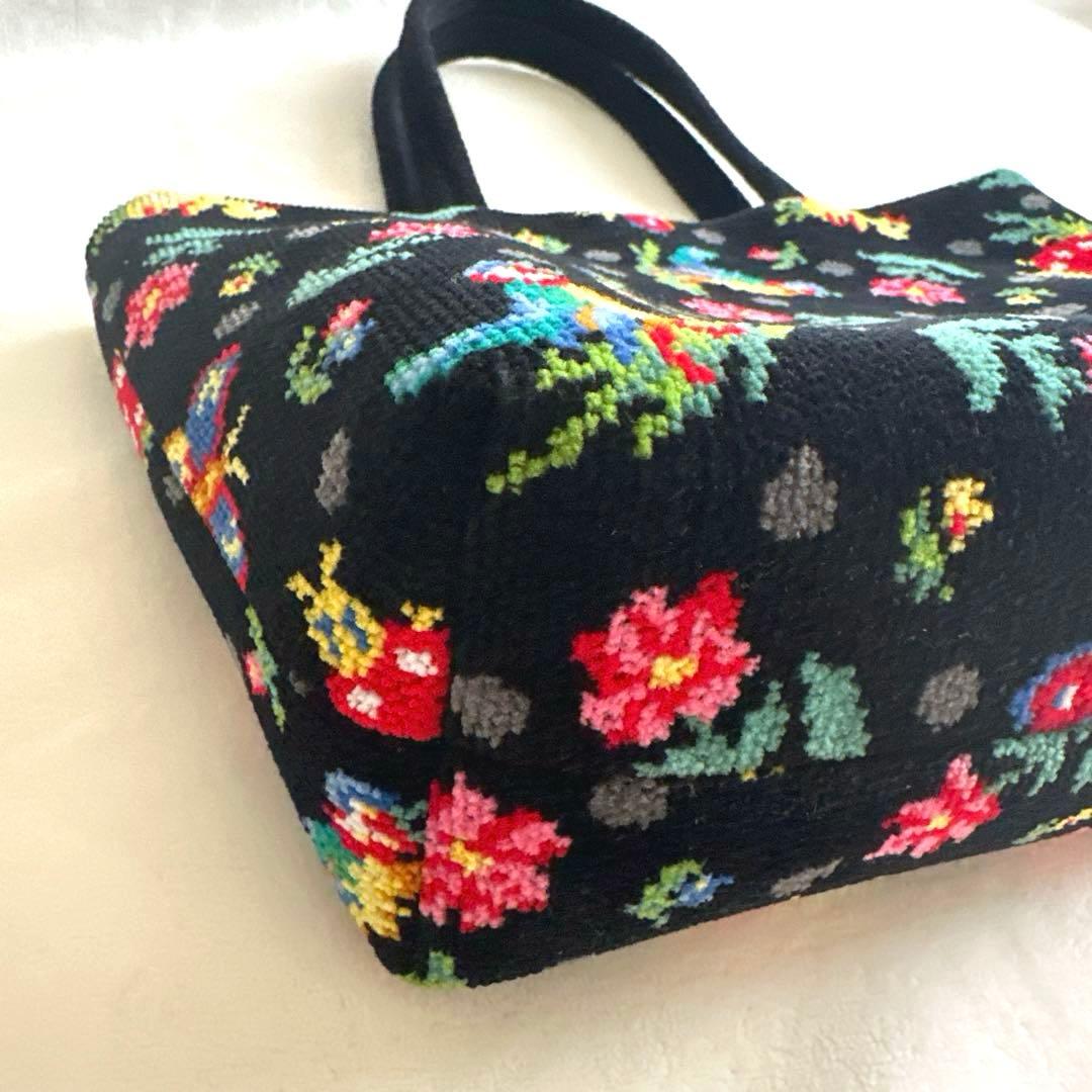 【美品】FEILERフェイラー ハイジ シュニール織 トートバッグ
