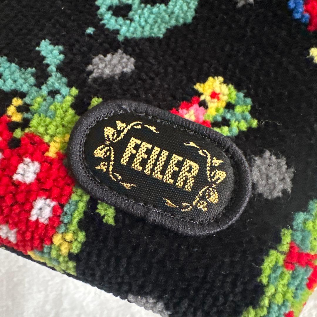 【美品】FEILERフェイラー ハイジ シュニール織 トートバッグ