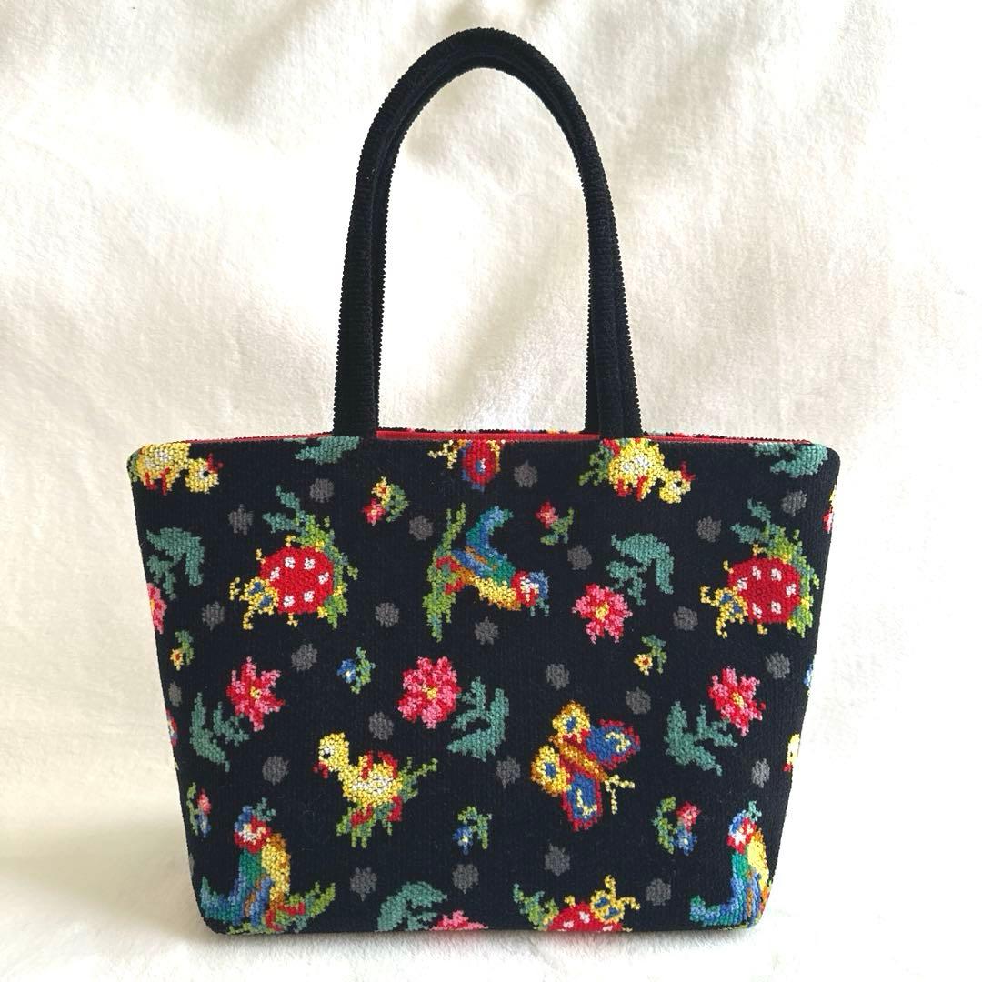 【美品】FEILERフェイラー ハイジ シュニール織 トートバッグ