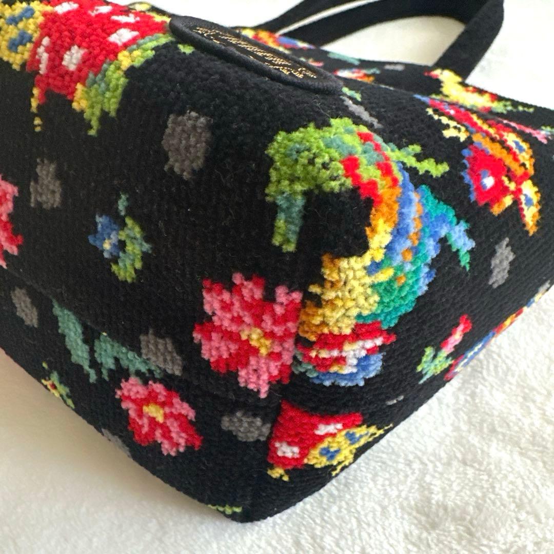 【美品】FEILERフェイラー ハイジ シュニール織 トートバッグ